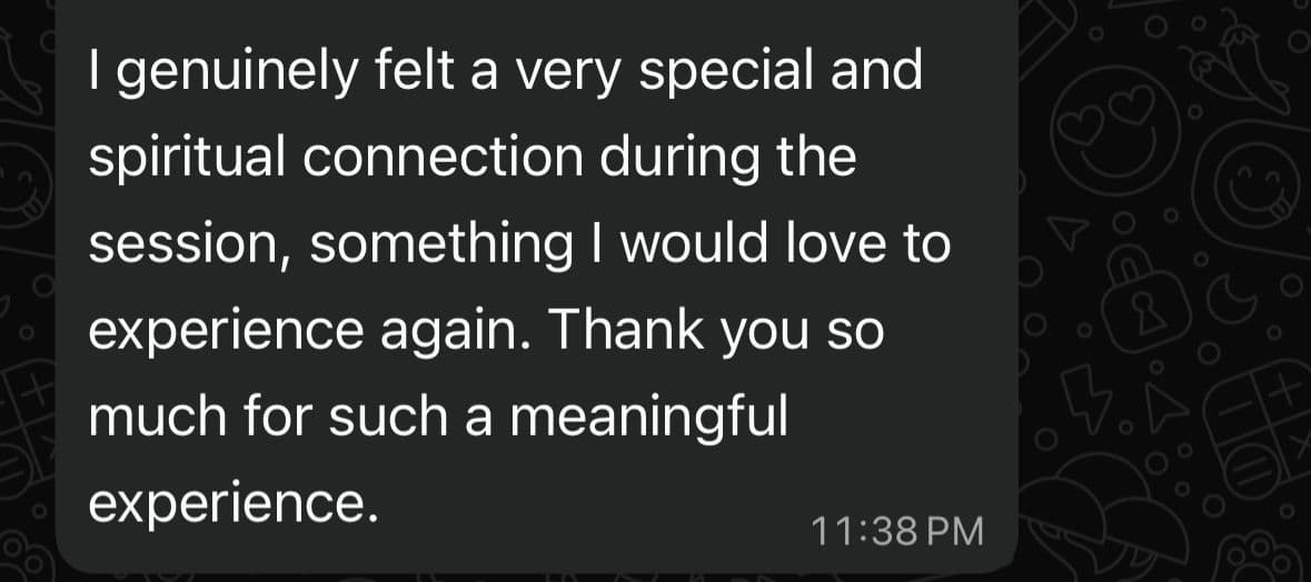 WhatsApp review from Doctor